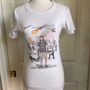 Ozzy Man Reviews - "Destination F#%ked" T-shirt Size M